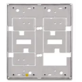 ACO CDN-P-S2 NT Πλαίσιο CDN, Επιτοίχιο, Μικρό, Διπλό, για CDNP5/6, CDNC/B, CDNA, Ανοξείδωτο Ατσάλι