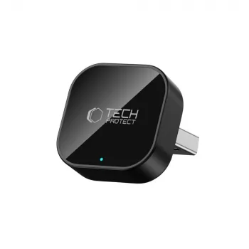 TECH-PROTECT ULTRABOOST CA01 Apple CarPlay / Android Auto adapter USB Bluetooth 5.4 ματ μαύρο
