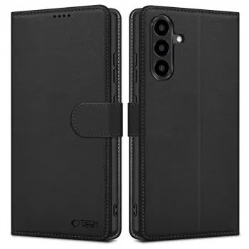 Tech-Protect Wallet Case για Samsung Galaxy A56 5G, ματ μαύρο