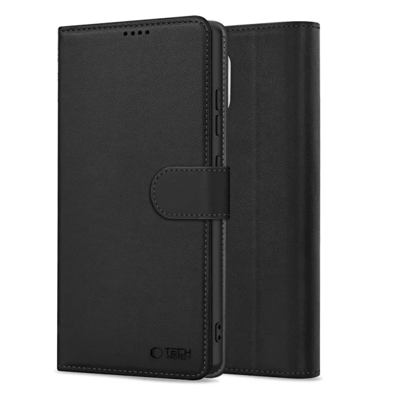 Tech-Protect Wallet Case για Samsung Galaxy A56 5G, ματ μαύρο