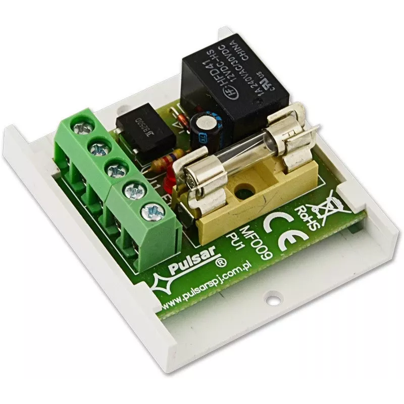 PULSAR AWZ510 μονάδα ρελέ - 1x SPDT, πηνίο 12V DC, 1A