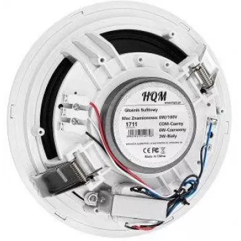 HQM HQM-SO616 ηχείο οροφής 6W - γραμμή 100V, μεγάφωνο 6,5 inch, λευκό