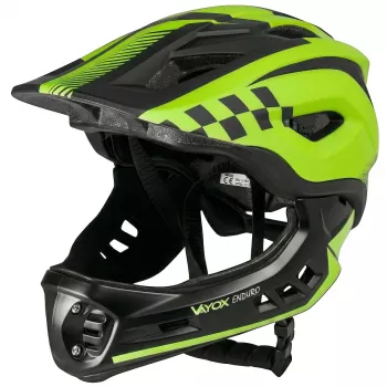 Vayox VA0421GS Κράνος Enduro πράσινο μέγεθος S