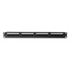 GETFORT PGF-5EUTP24-B4 Cat.5e UTP Patch Panel 24 θυρών 1U 19 ιντσών για rack μαύρο