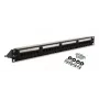 GETFORT PGF-5EUTP24-B4 Cat.5e UTP Patch Panel 24 θυρών 1U 19 ιντσών για rack μαύρο