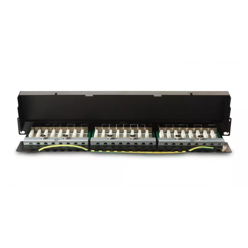 GETFORT PGF-5EFTP24-B6 Patch Panel FTP Cat.5e 24 θυρών 1U μαύρο