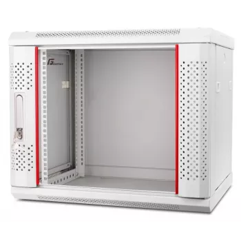 GETFORT 19 ιντσών CALI 9U 600x600 Ερμάριο rack επιτοίχιας τοποθέτησης γκρι (RAL 7035)