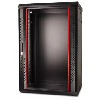 GETFORT 19 ιντσών CALI Επιτοίχιο κουτί 18U 600x600mm μαύρο