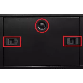 GETFORT CALI 15U 600x550 Επιτοίχιο ερμάριο rack διπλού τμήματος μαύρο