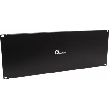 Getfort 4U Τυφλό πάνελ για ερμάρια rack 19 ιντσών - μαύρο χάλυβας SPCC