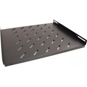Getfort 60cm Σταθερό ράφι rack 1U 19 ιντσών μαύρο 20kg
