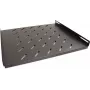 Getfort 60cm Σταθερό ράφι rack 1U 19 ιντσών μαύρο 20kg