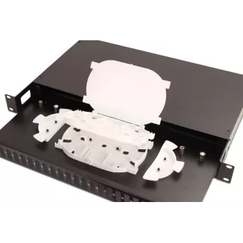 GETFORT GF-FO01-DX 1U 19 inch Patch panel οπτικών ινών 24xSC Duplex με συρτάρι