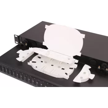 GETFORT GF-FO04-DX 1U 19 inch Σταθερό patch panel οπτικών ινών 24xSC Duplex