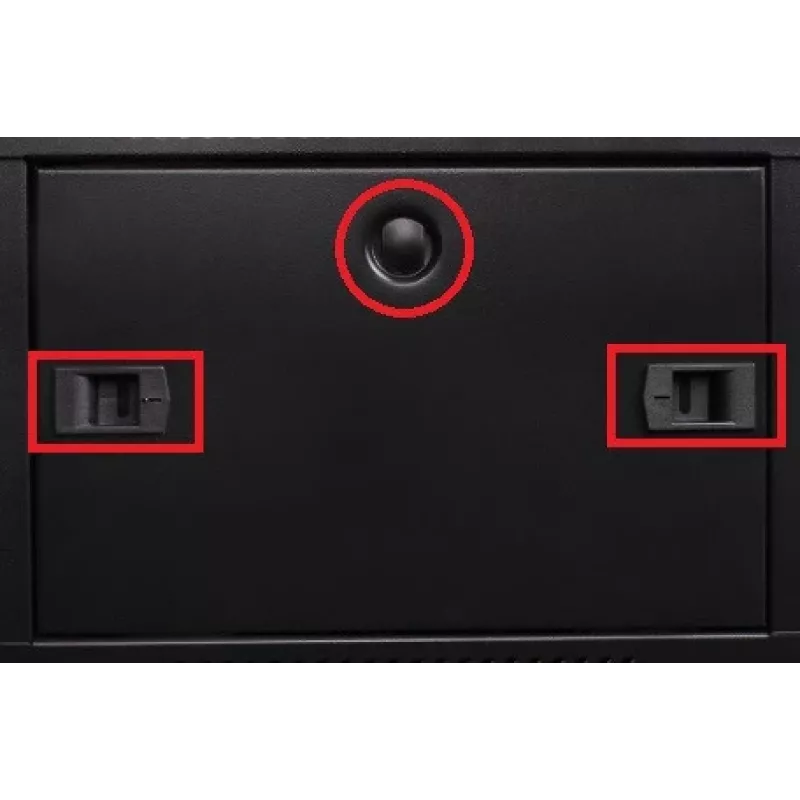 GETFORT 19 inch 15U 600x600 Ερμάριο rack δαπέδου μαύρο