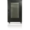 GETFORT 19 inch 15U 600x600 Ερμάριο rack δαπέδου μαύρο