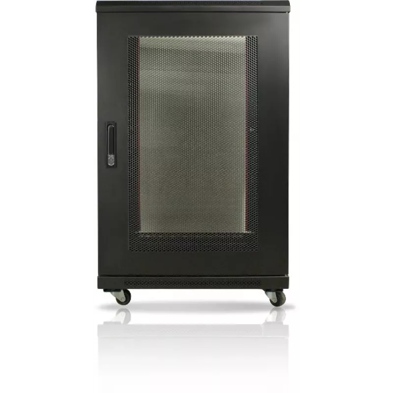 GETFORT 19 inch 15U 600x600 Ερμάριο rack δαπέδου μαύρο