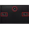 GETFORT 19 inch Ερμάριο δαπέδου 22U 600x600 μαύρο