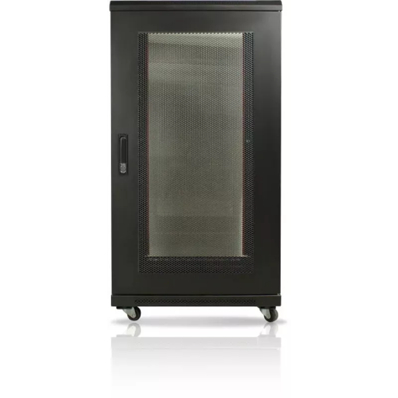 GETFORT 19 inch Ερμάριο δαπέδου 22U 600x600 μαύρο