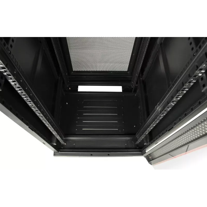GETFORT 19 inch 22U 600x800 Κουτί δαπέδου μαύρο