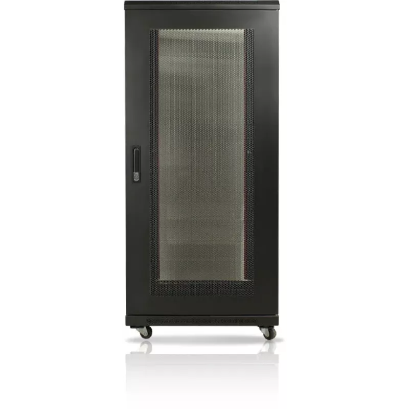 GETFORT 19 inch Ερμάριο δαπέδου 27U 600x800mm μαύρο