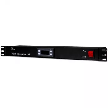 Getfort GF-TR Θερμοστάτης rack 1U, ψηφιακός, 19 inch, μαύρο