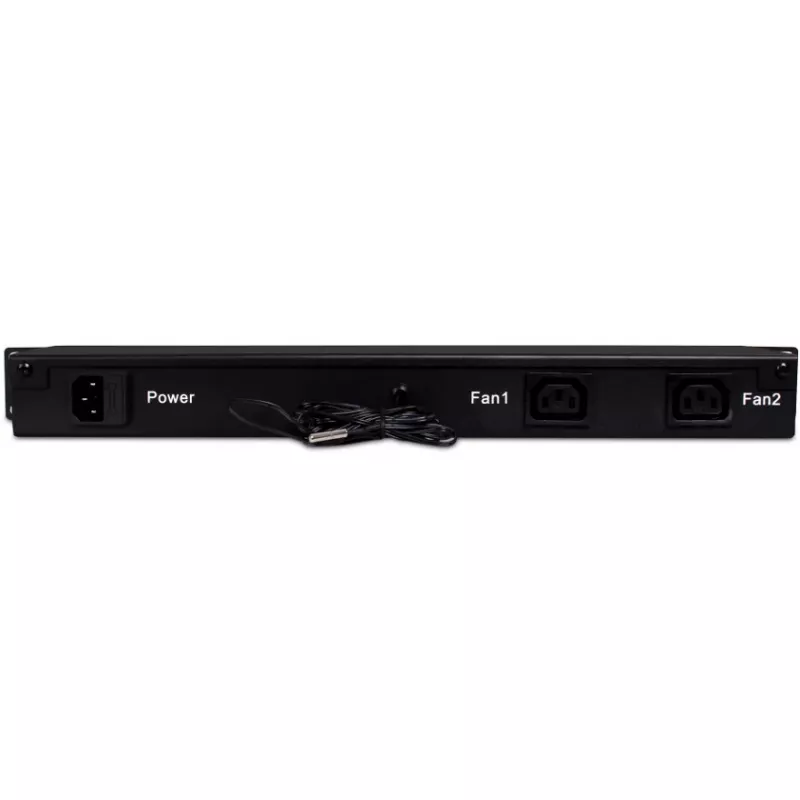 Getfort GF-TR Θερμοστάτης rack 1U, ψηφιακός, 19 inch, μαύρο