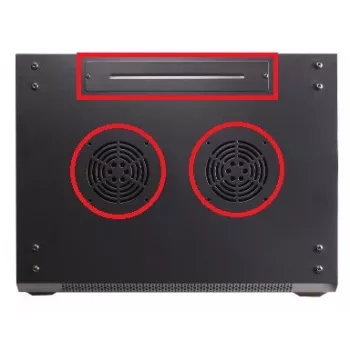 GETFORT ECO v2 19 inch 6U 600x450 Κουτί rack τοίχου μαύρο