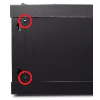 GETFORT ECO v2 19 inch 9U 600x450 Κουτί τοίχου rack ερμάριο μαύρο
