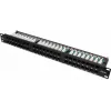 GETFORT PGF-5EUTP48-B9 Patch panel UTP Cat.5e 48 Port 2U 19 inch για rack μαύρο