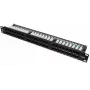 GETFORT PGF-5EUTP48-B9 Patch panel UTP Cat.5e 48 Port 2U 19 inch για rack μαύρο