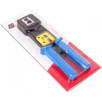 Getfort NGF-09 Πένσα Συμπίεσης Διέλευσης RJ45 για Καλώδια Δικτύου
