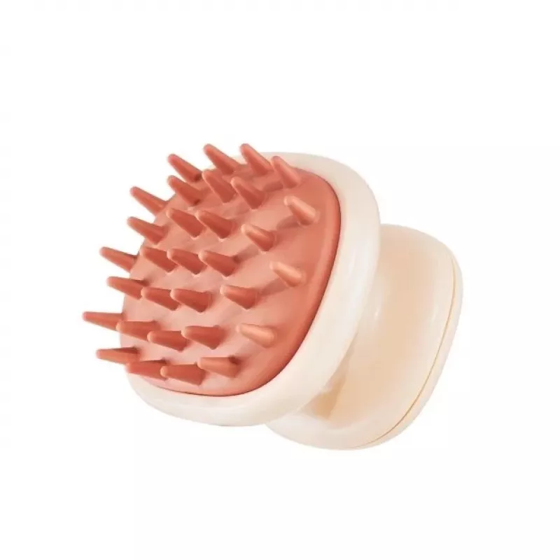 GLOV Scalp Massage Silicone Brush for Head Massage - Rose Pink