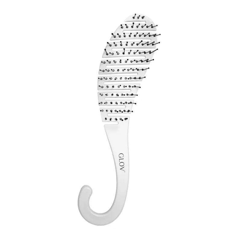 GLOV Hang Tight Brush Detangling γάντζος βούρτσα - Rose Gold