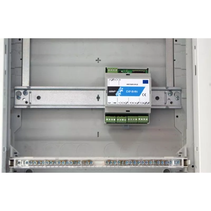 ROPAM EXP-I8-RN-D4M Μονάδα επέκτασης I/O - 8 είσοδοι, 4 έξοδοι ρελέ, δίαυλος RN
