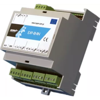 ROPAM EXP-I8-RN-D4M Μονάδα επέκτασης I/O - 8 είσοδοι, 4 έξοδοι ρελέ, δίαυλος RN