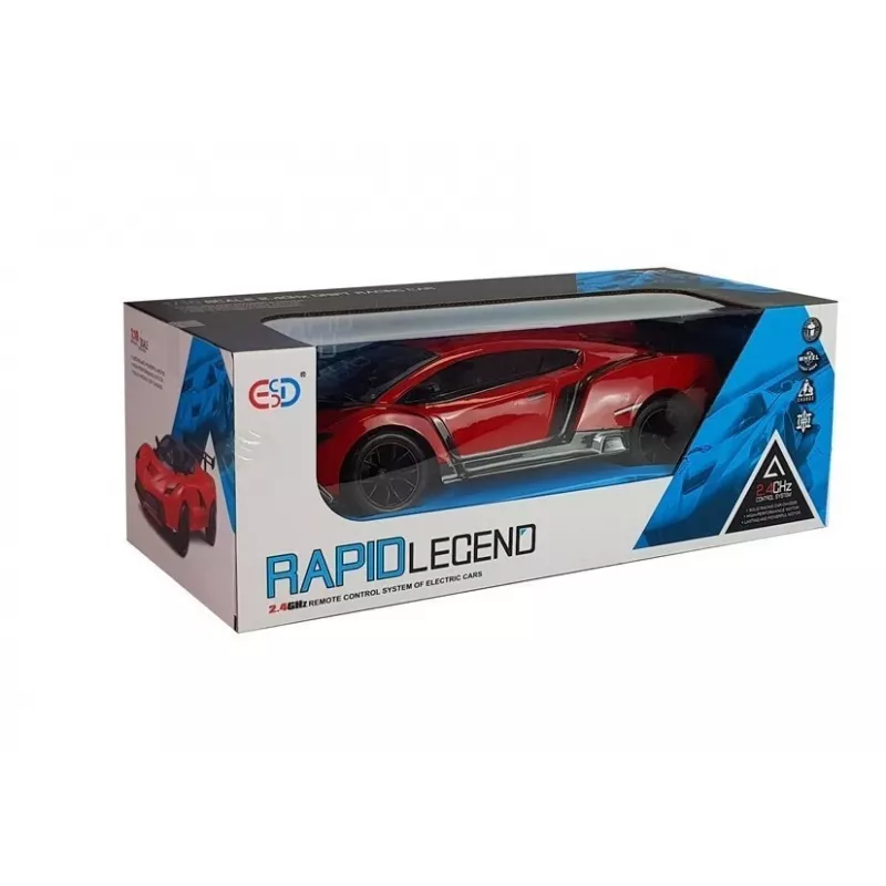 LEAN TOYS Τηλεχειριζόμενο αγωνιστικό αυτοκίνητο Κλίμακα 1:16 2.4 GHz