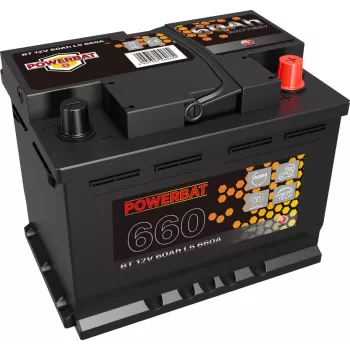 POWERBAT L1 12V 50Ah AGM Μπαταρία Start-Stop
