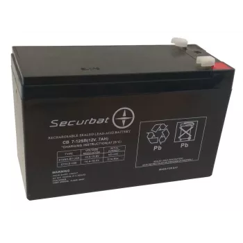 POWERBAT SECURBAT 7-12 AGM Μπαταρία 12V 7Ah