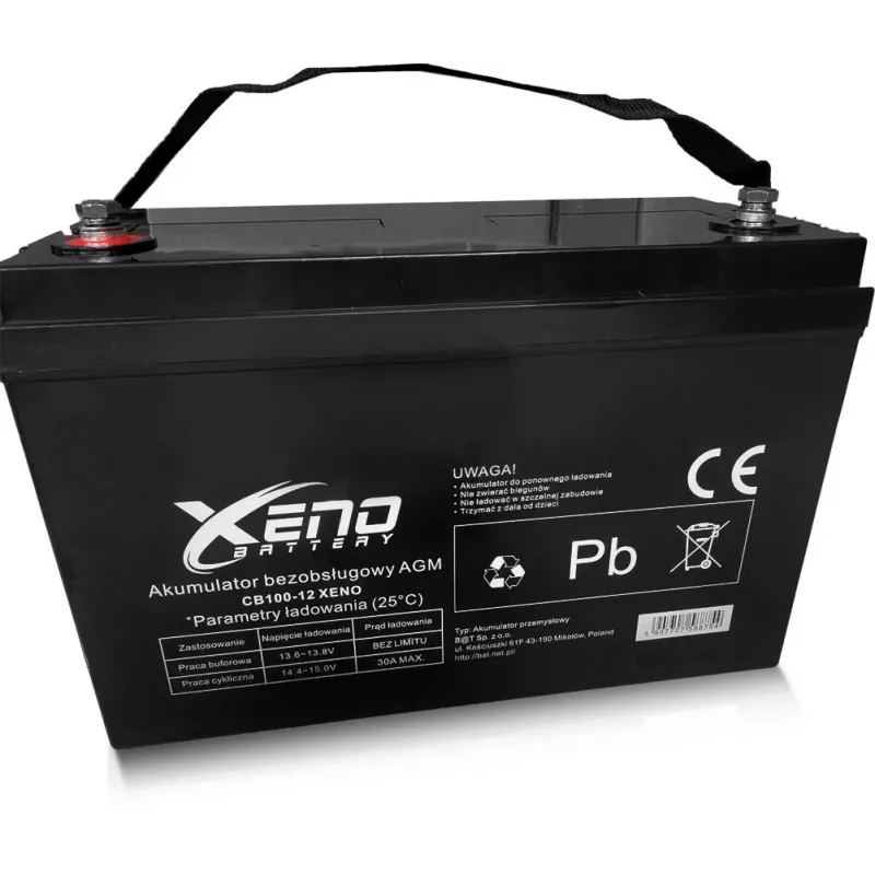 BAT Xeno Black 12V 100Ah AGM μπαταρία