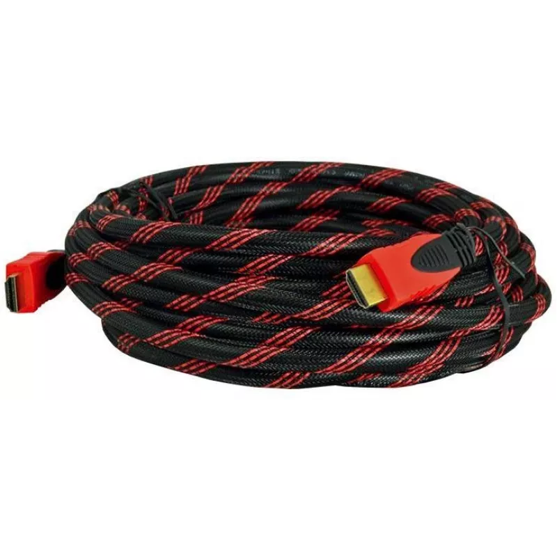 LEXTON Καλώδιο HDMI-HDMI v1.4 10m Μαύρο