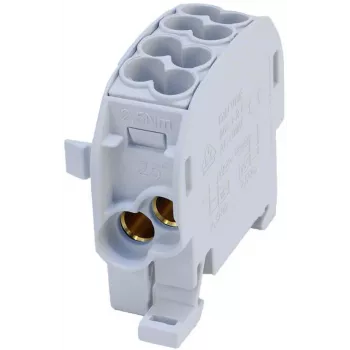 SIMET SCB 25 Al/Cu 80110 SIMBLOCK μπλοκ διακλάδωσης διανομής, γκρι 81501002