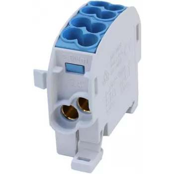 SIMET SCB 25 μπλοκ διακλάδωσης διανομής Al/Cu 80-110 SIMBLOCK, μπλε 81501003