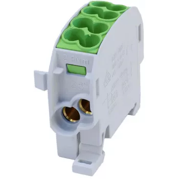 SIMET SCB 25 μπλοκ διακλάδωσης διανομής Al/Cu 80-110 SIMBLOCK, πράσινο 81501005