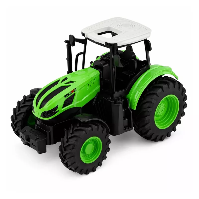 LEAN TOYS Τηλεχειριζόμενο Τρακτέρ με Χτένι RC Φώτα 1:24