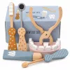 LEAN TOYS Ξύλινο Σετ Οδοντιάτρου Μικρός Οδοντίατρος