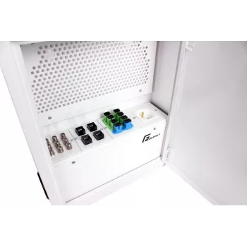 GETFORT Επιτοίχιο Πολυμέσο Ντουλάπι 390x350x100 mm Λευκό