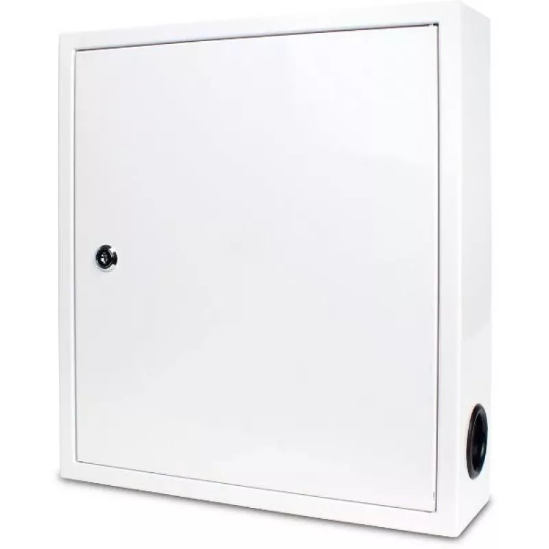 GETFORT Επιτοίχιο Πολυμέσο Ντουλάπι 390x350x100 mm Λευκό