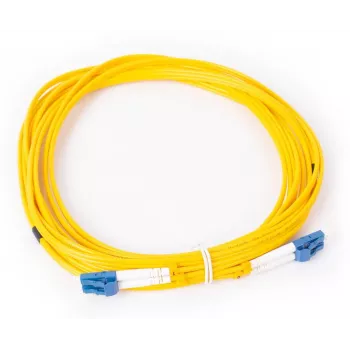 GETFORT GF-LULUD5 Καλώδιο patch οπτικής ίνας Singlemode LC/UPC σε LC/UPC Duplex 5m κίτρινο