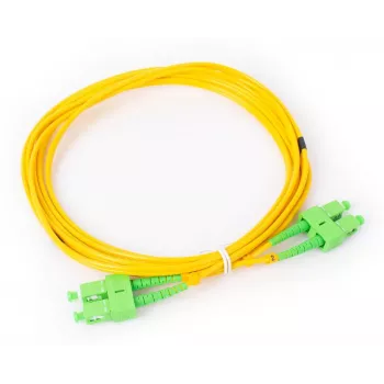 GETFORT GF-SASAD3 Καλώδιο patch οπτικής ίνας Singlemode SC/APC σε SC/APC Duplex 3m